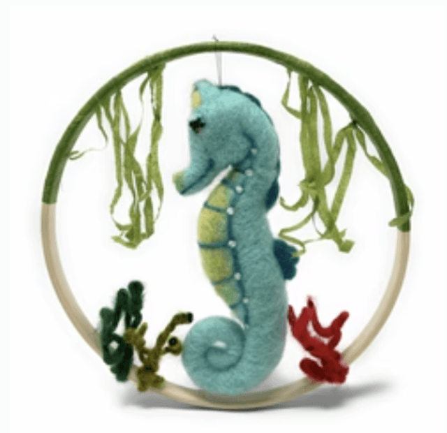Sea Horse Needle Felting Kit