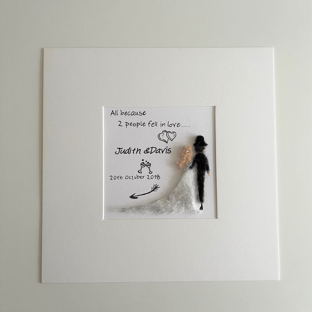 Personalised Decorative Frames - Needle Felt