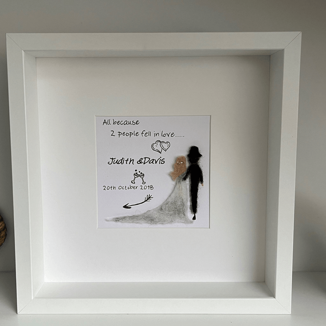 Personalised Decorative Frames - Needle Felt