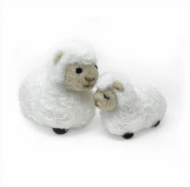 Sheep Family Needle Felting Kit
