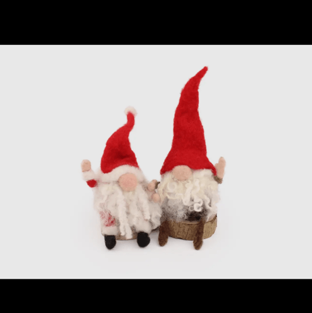 Christmas Edition Gnome, Tomte Needle Felt Kit