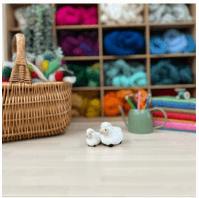 Sheep Family Needle Felting Kit
