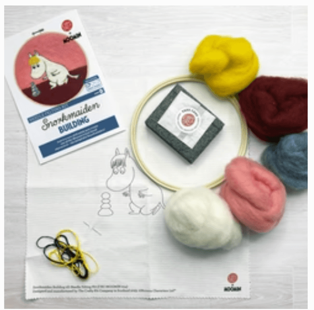 Moomin - Snorkmaiden Building Needle Felting Kit